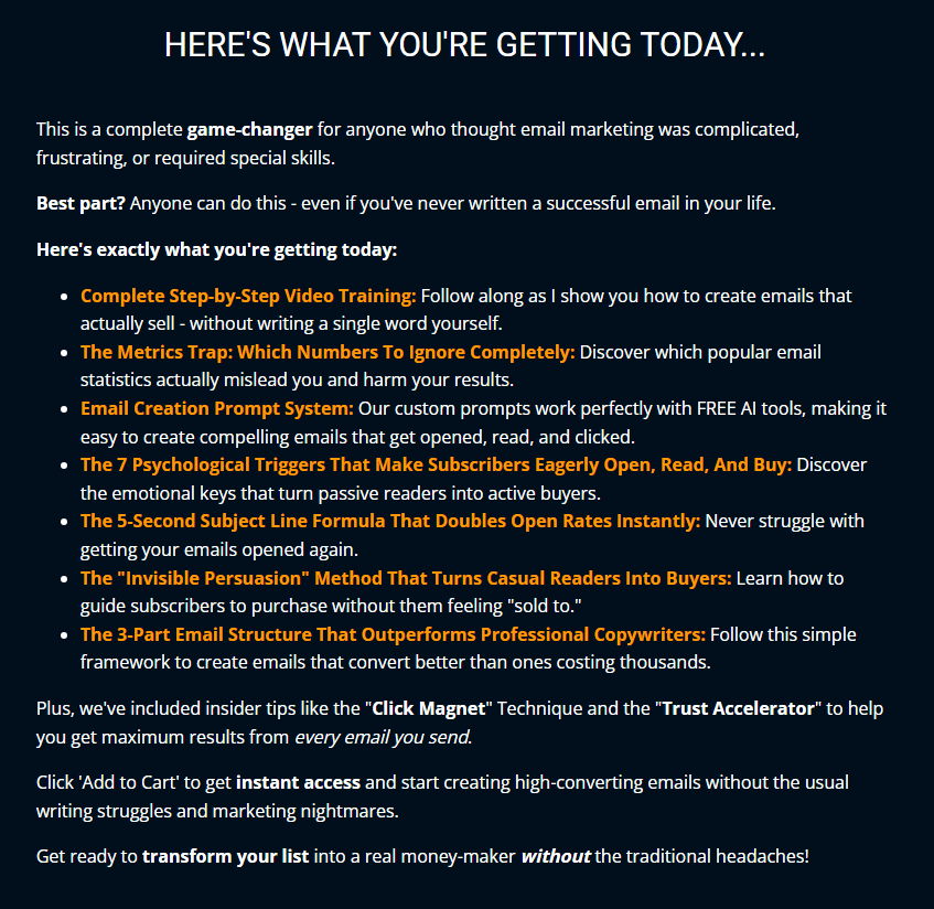 Emails Made Easy Review