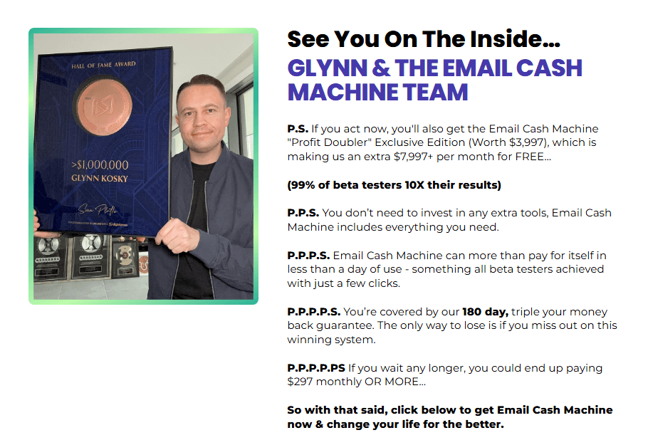 Email Cash Machine Review