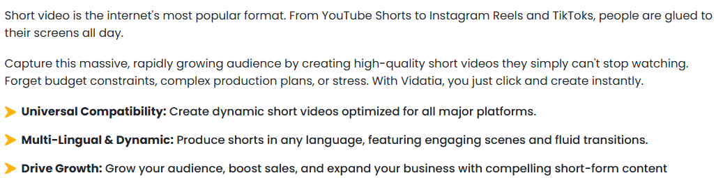Vidatia Review