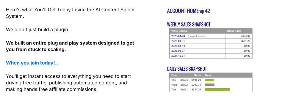 AI Content Sniper Review