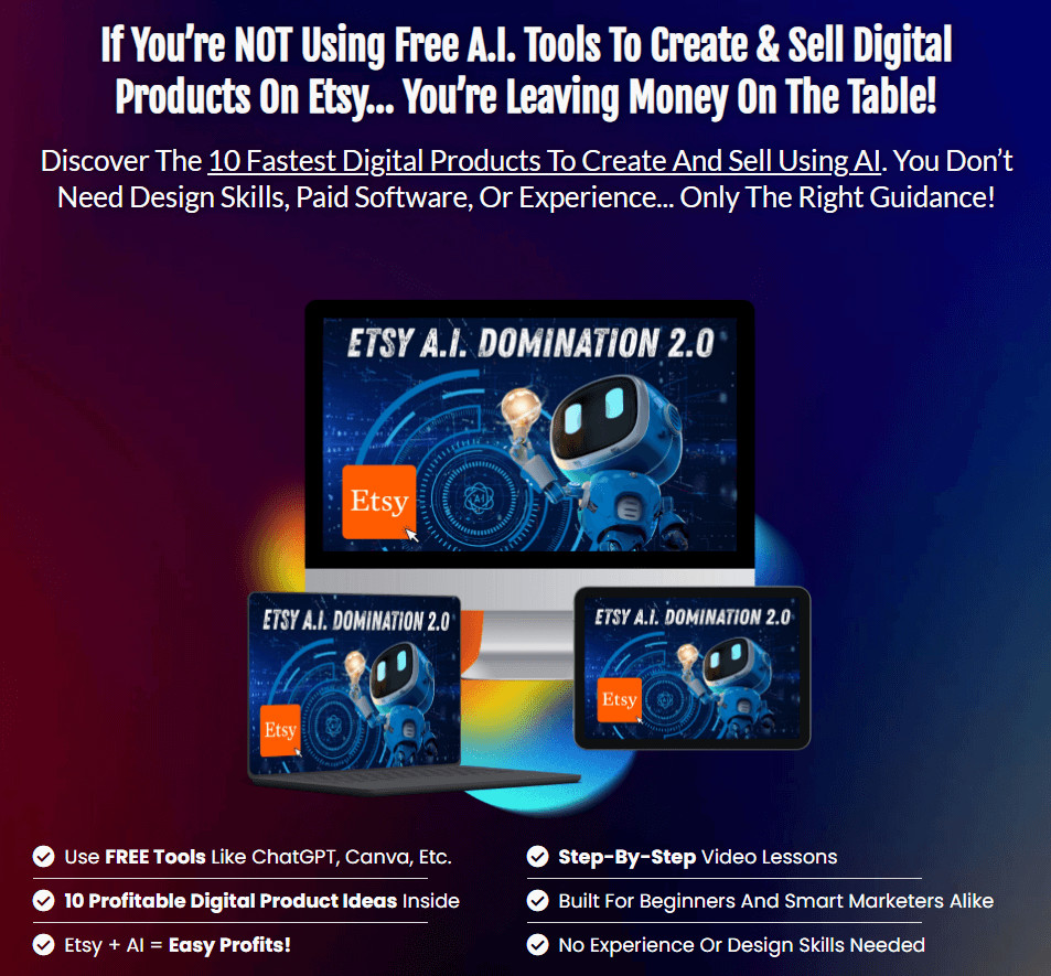 Etsy AI Domination 2.0 Review