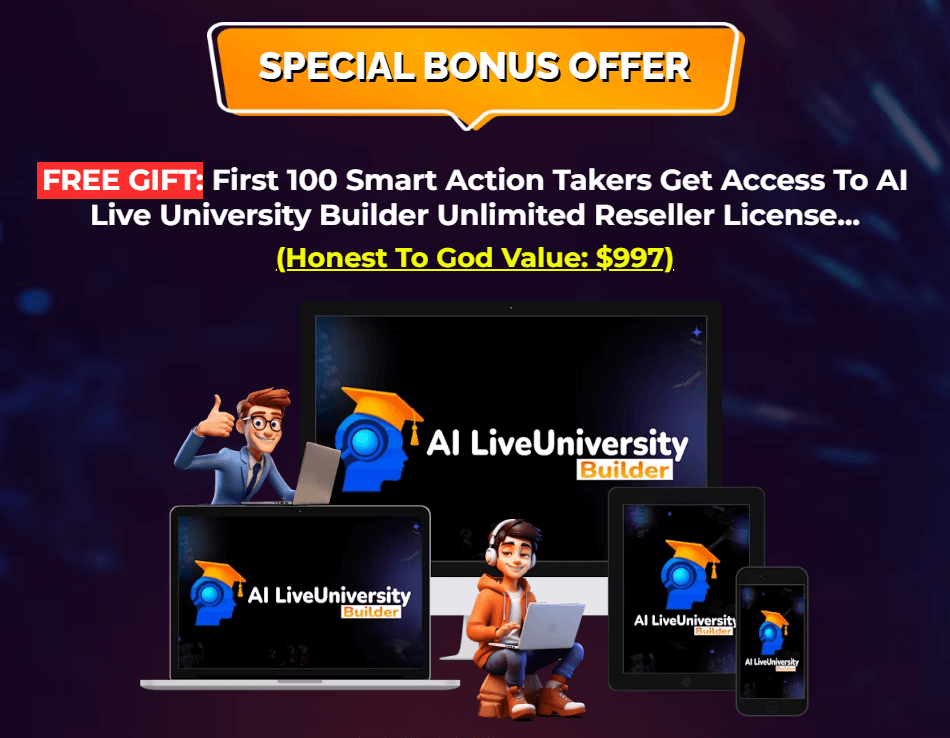 AI LiveUniversity Builder Review