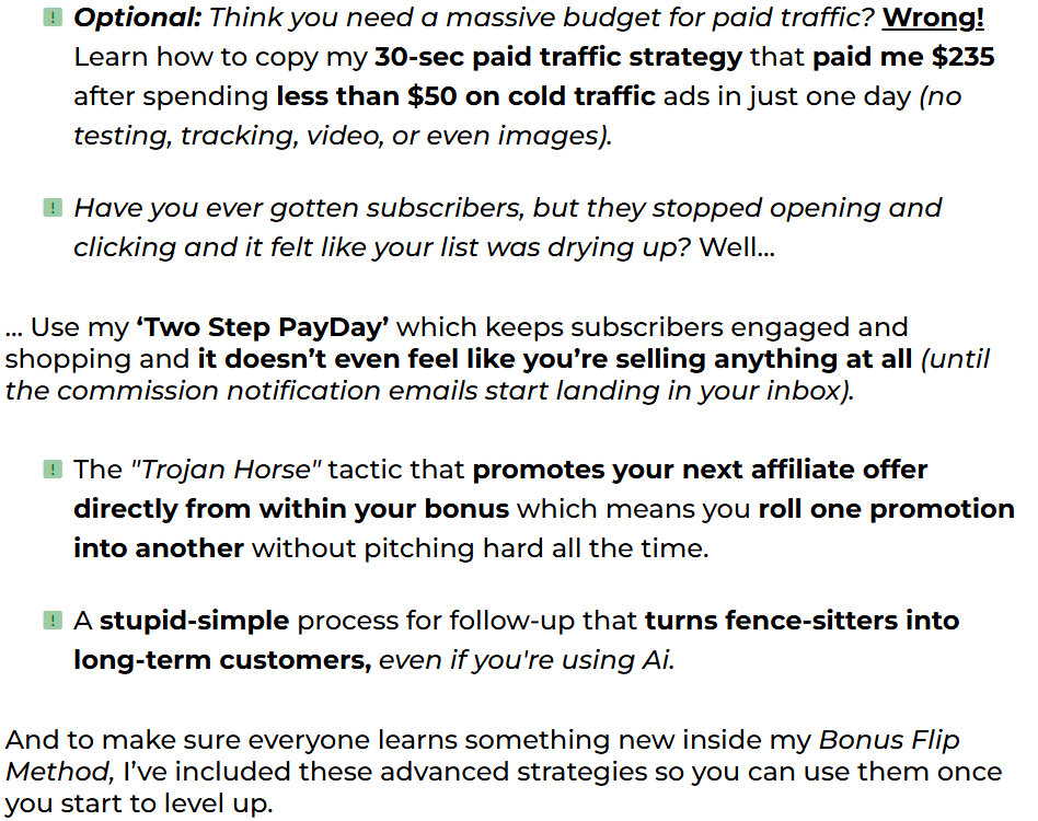 The Bonus Flip Method Review
