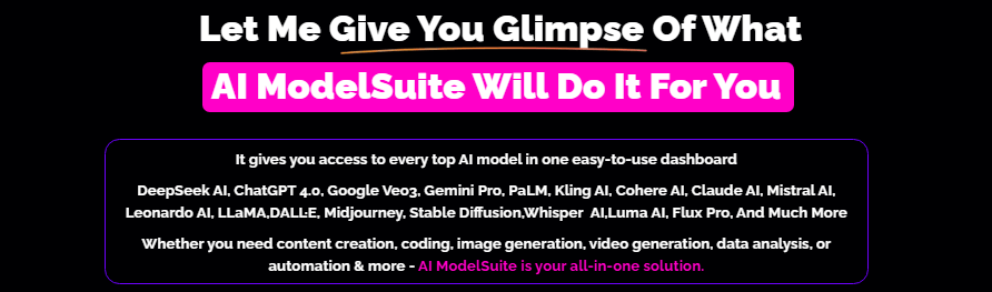 AI ModelSuite Review