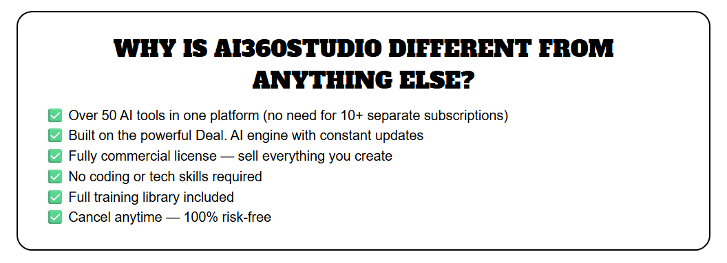AI360Studio Review