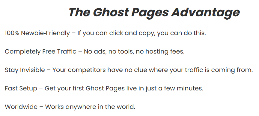 Ghost Pages Review