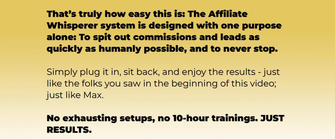 The Affiliate Whisperer Review