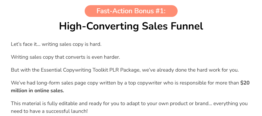 Essential Copywriting Toolkit Review