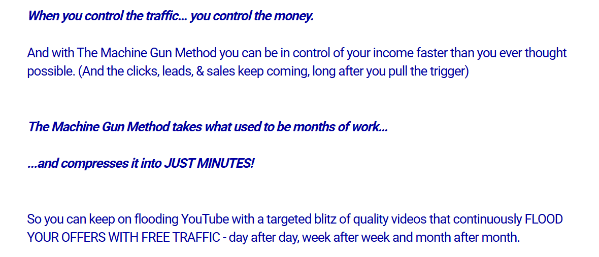 Machine Gun Method Review