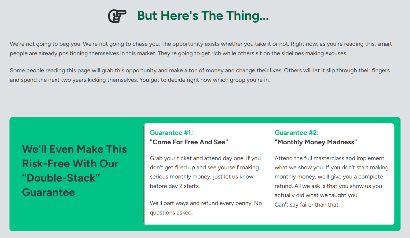 Monthly Money Masterclass Review