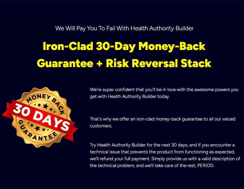 Health Authority Builder Review