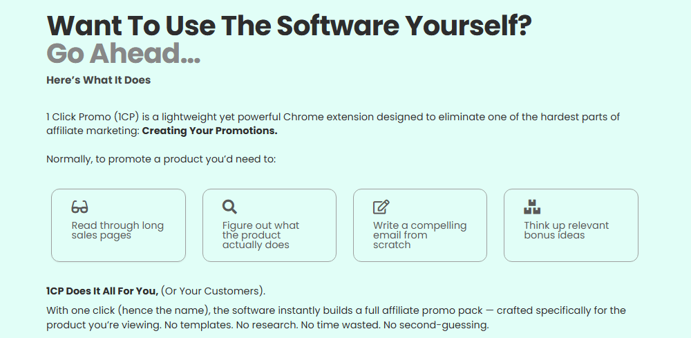 1CP Software PLR Review