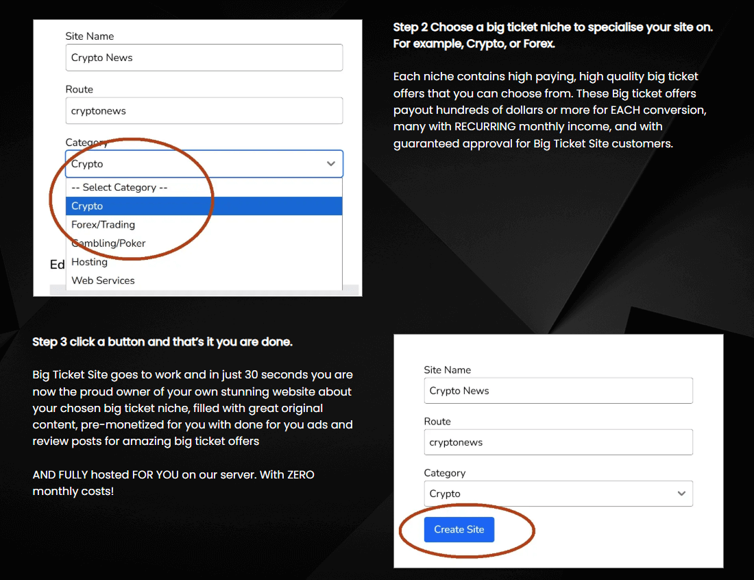 Big Ticket Site Review