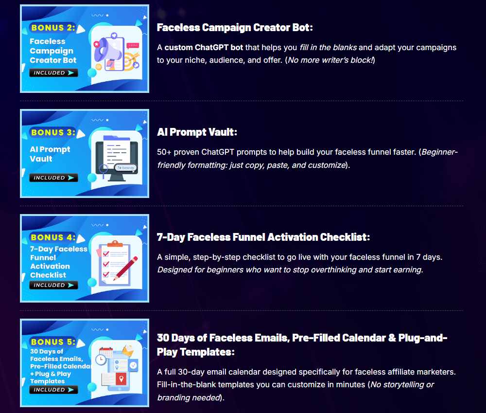 AI Faceless List Builder Review
