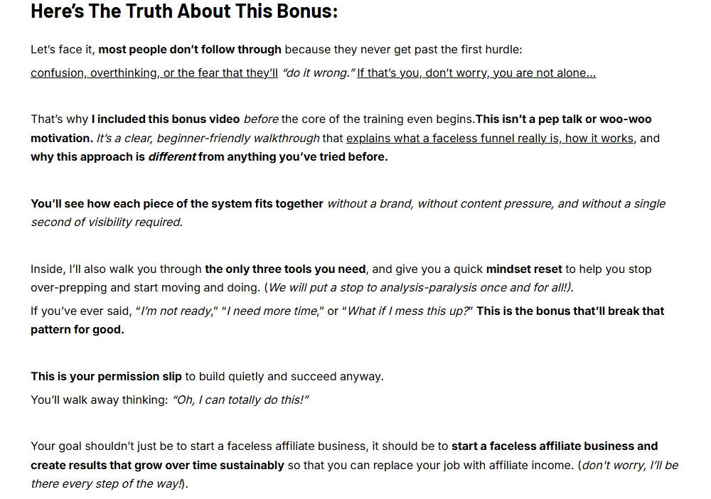 AI Faceless List Builder Review