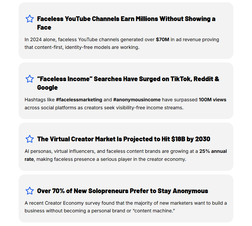 AI Faceless List Builder Review