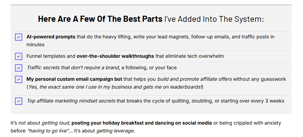 AI Faceless List Builder Review