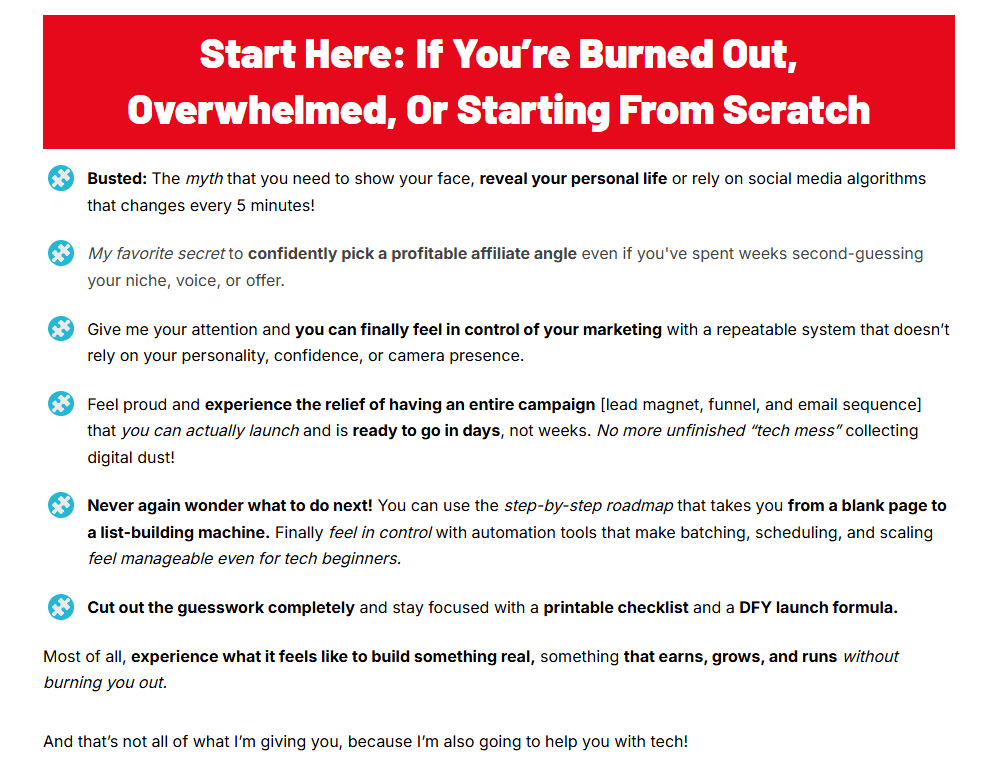 AI Faceless List Builder Review