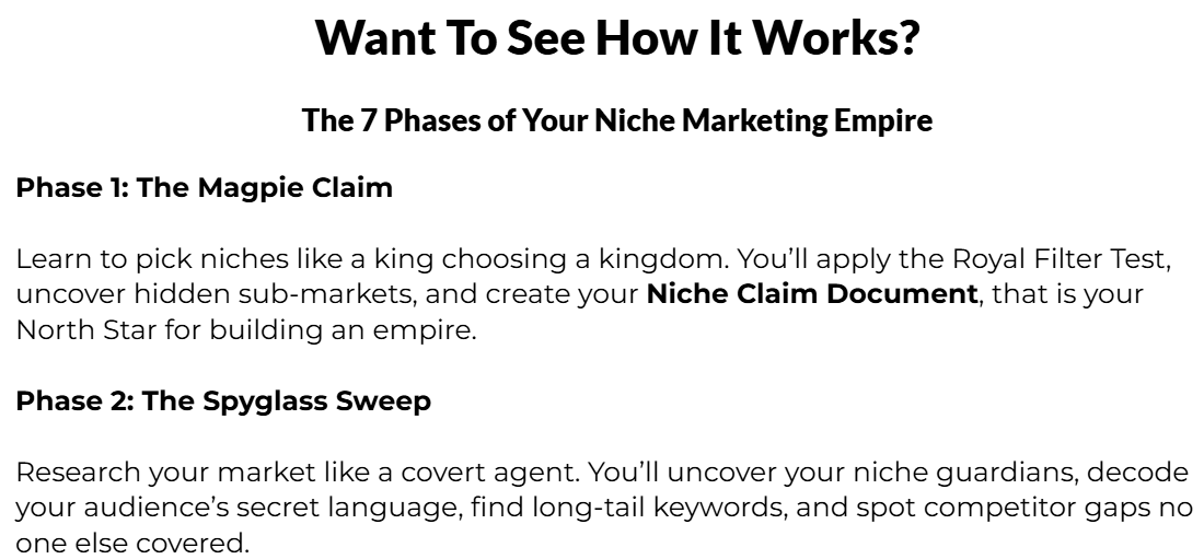 Niche Marketing Empire Review
