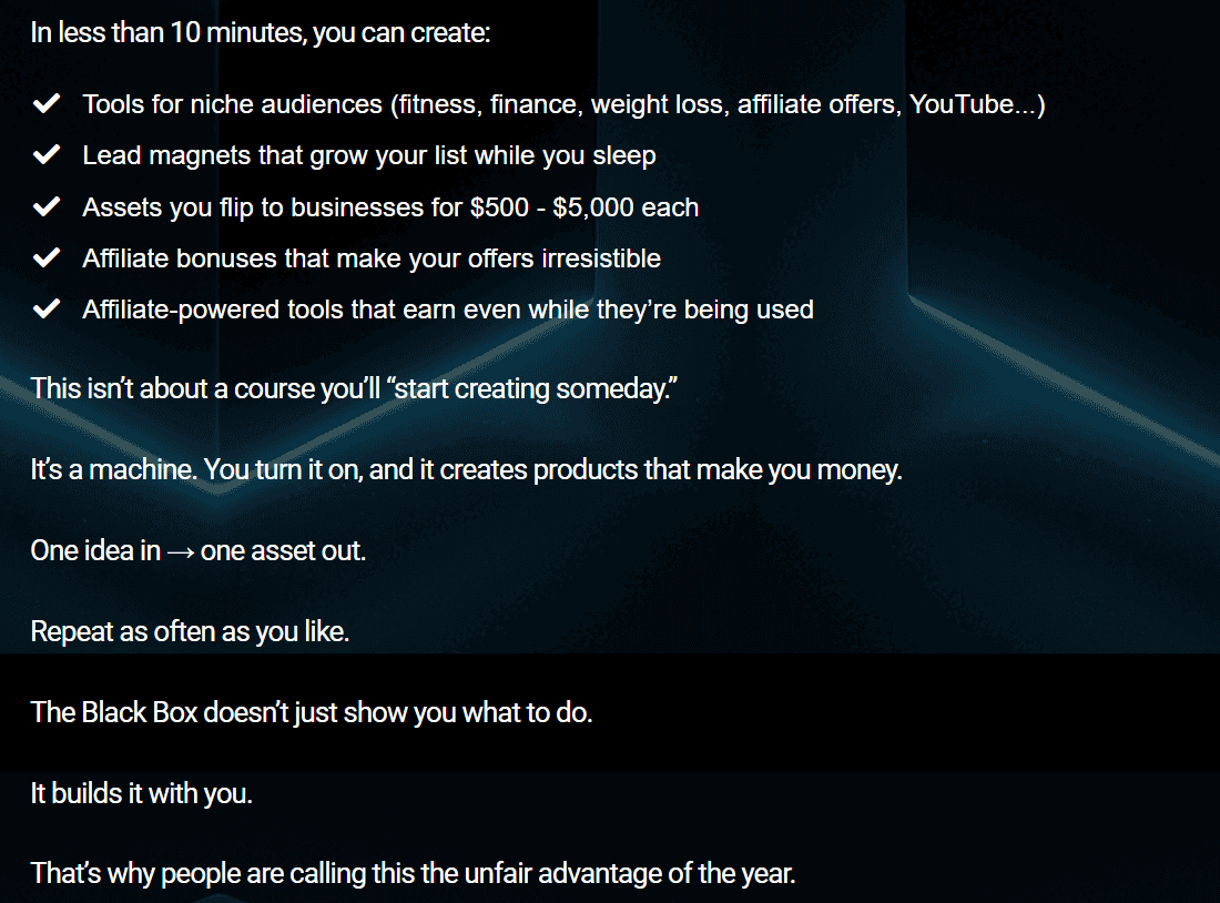Black Box Profits Review