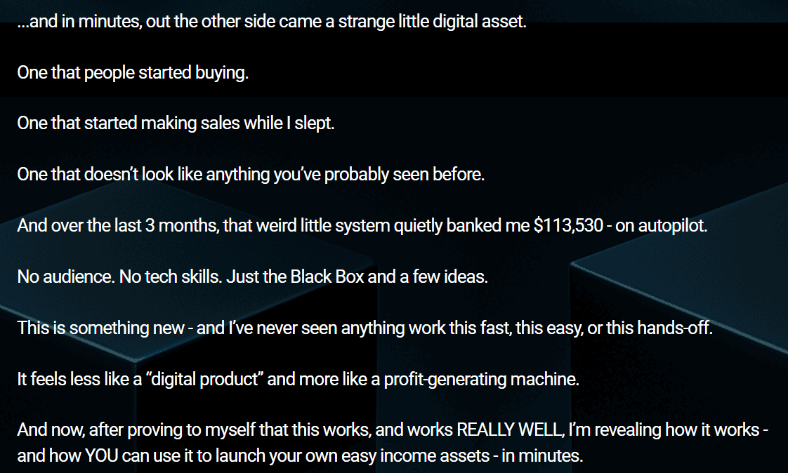 Black Box Profits Review