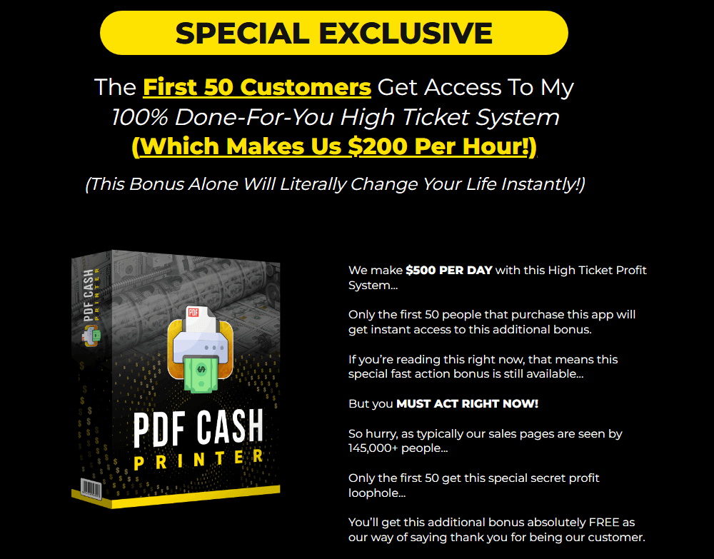 PDF Cash Printer Review