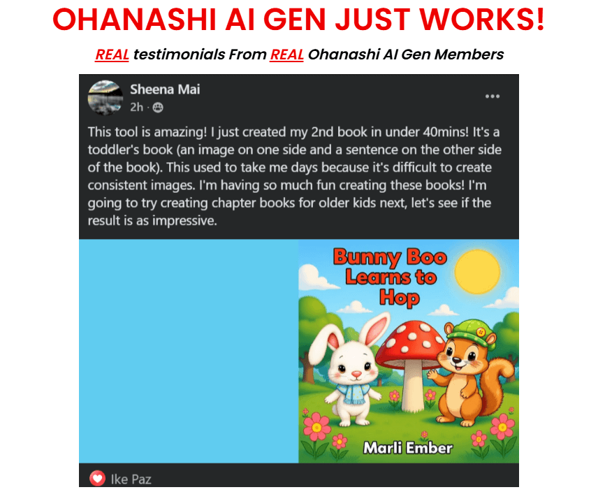 Ohanashi AI Gen Review