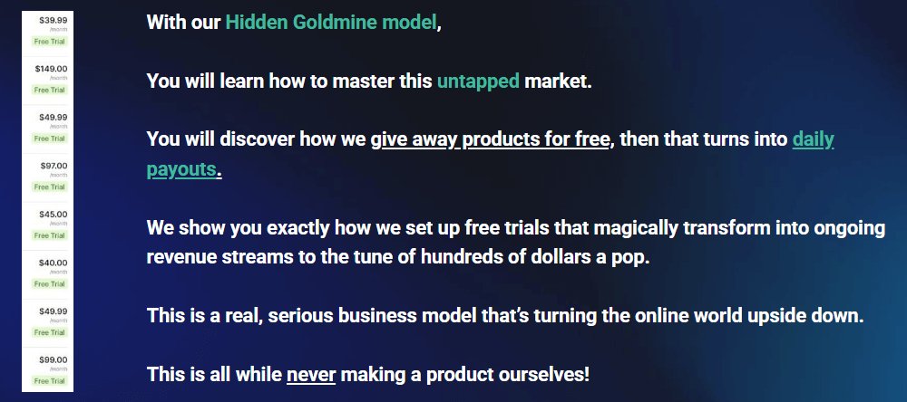The Hidden Goldmine Review