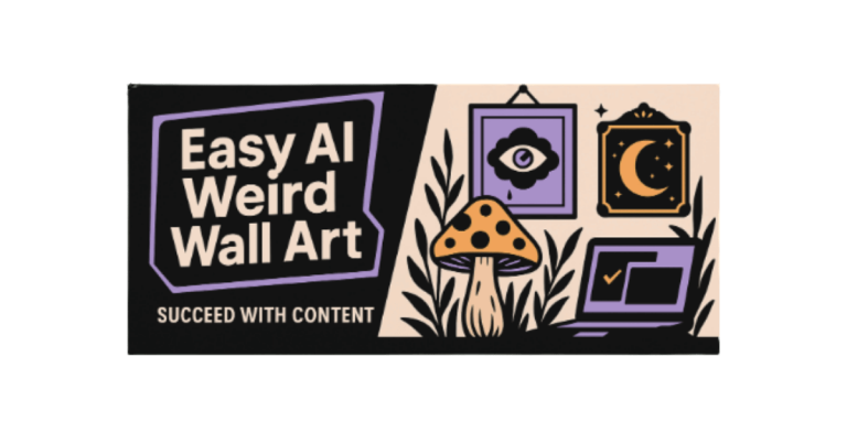 Easy AI Weird Wall Art Review