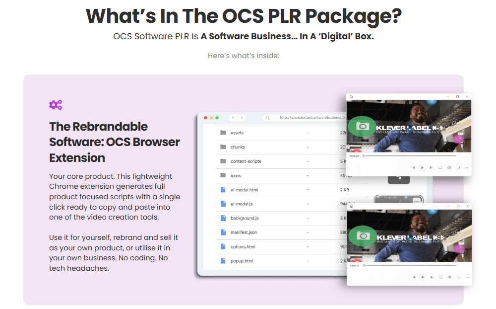 OCS Software PLR Review