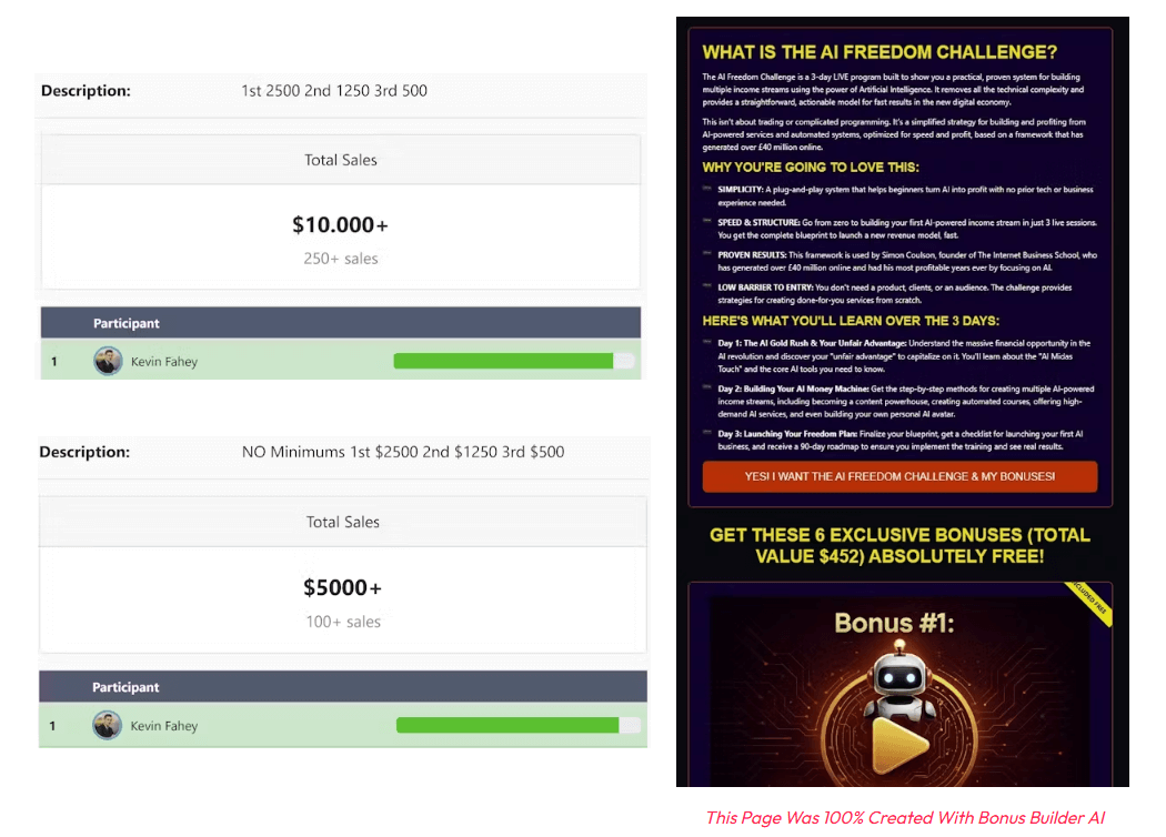 Bonus Builder AI Proofs 