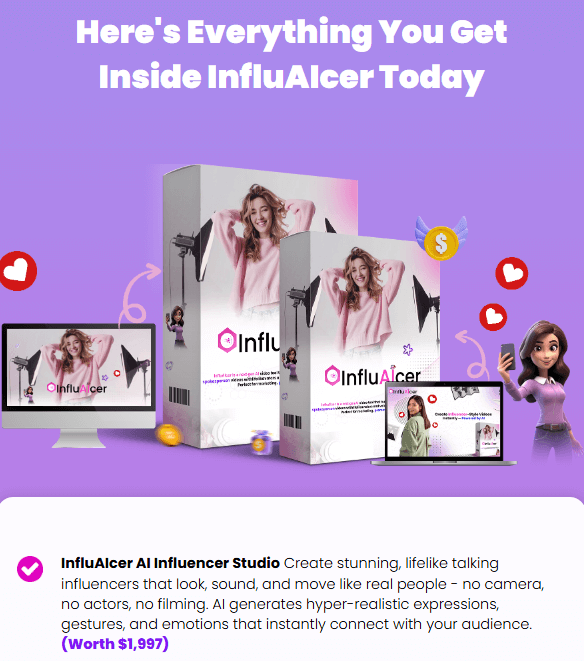 InfluAIcer features