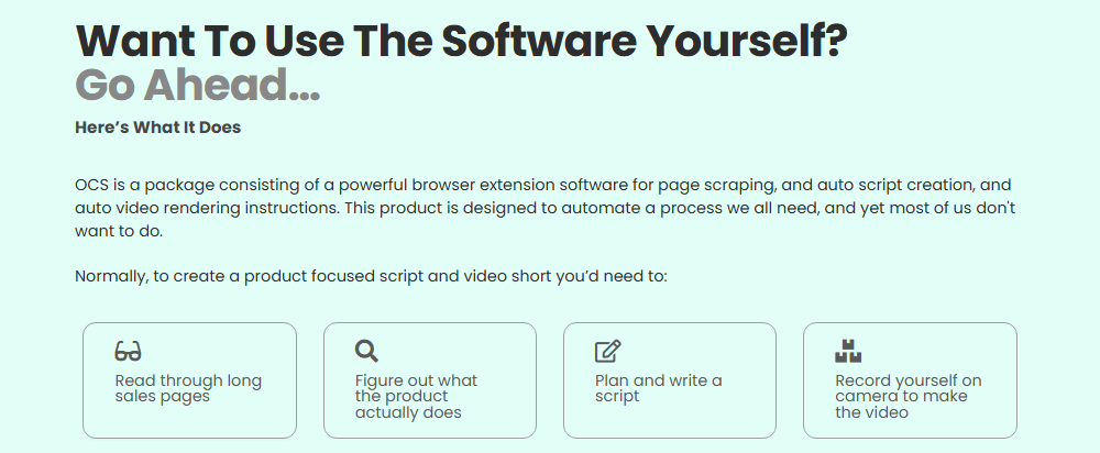 OCS Software PLR Review