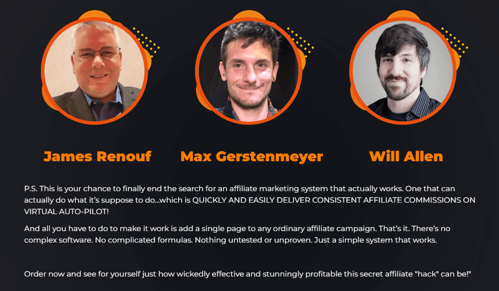 The Secret Page Vendor