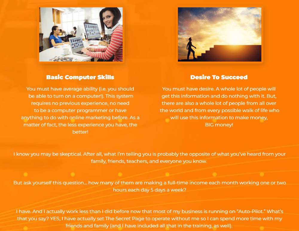 The Secret Page Proofs