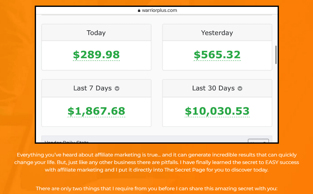 The Secret Page Proofs