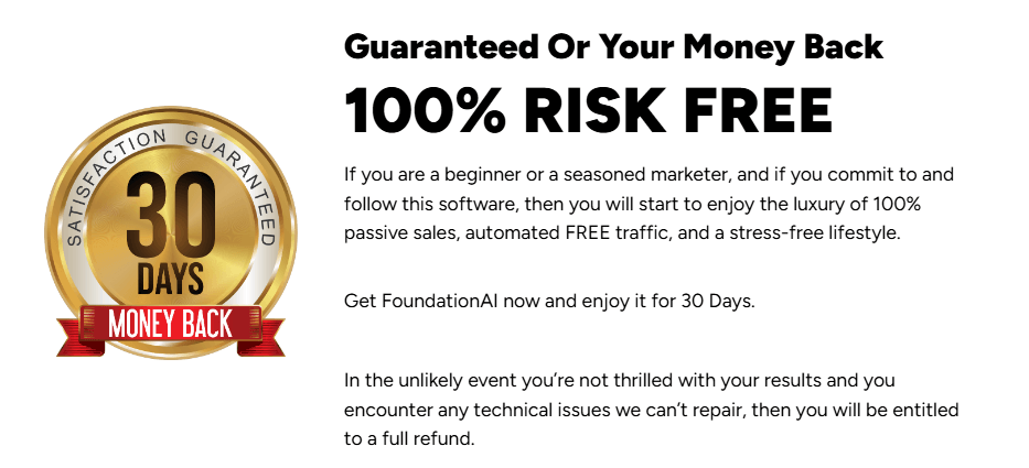 FoundationAI Guarantee