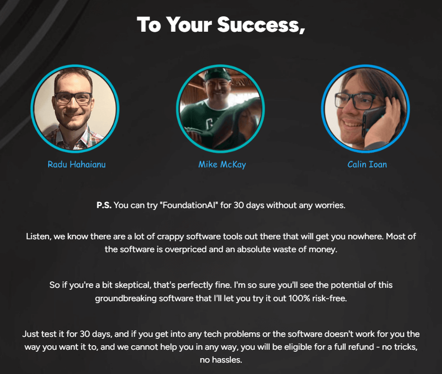 FoundationAI Vendor