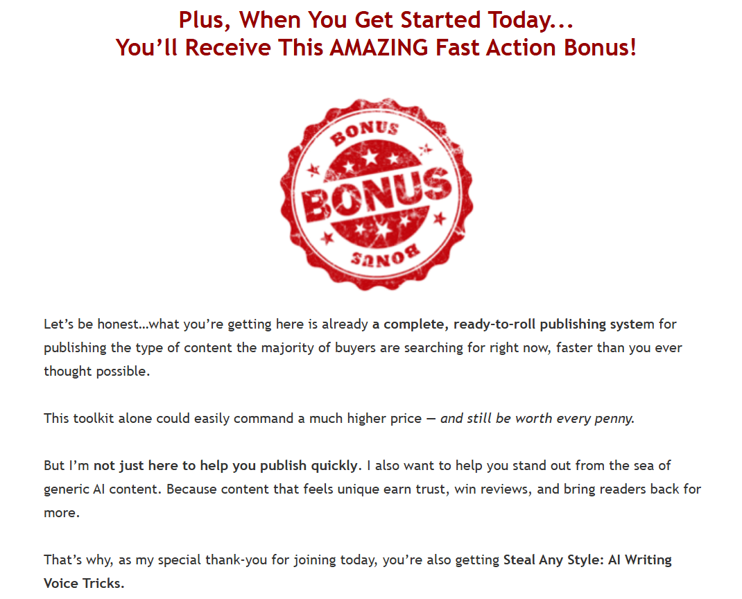 Easy AI Longtail Publishing Goldmine Review