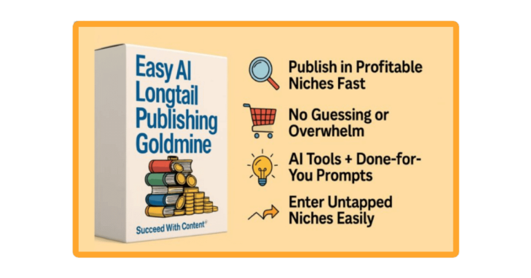 Easy AI Longtail Publishing Goldmine Review