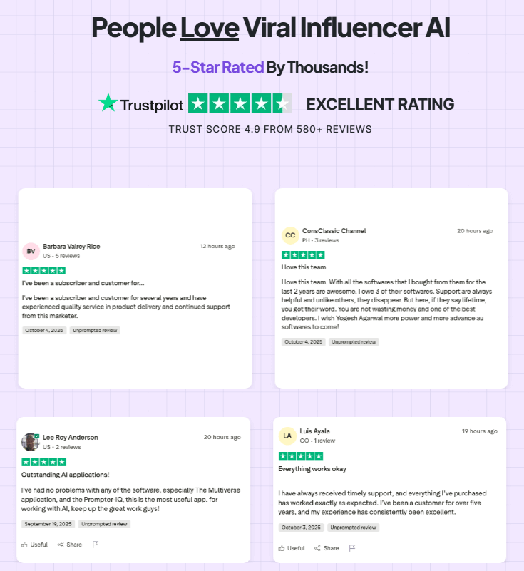 Viral Influencer AI Review
