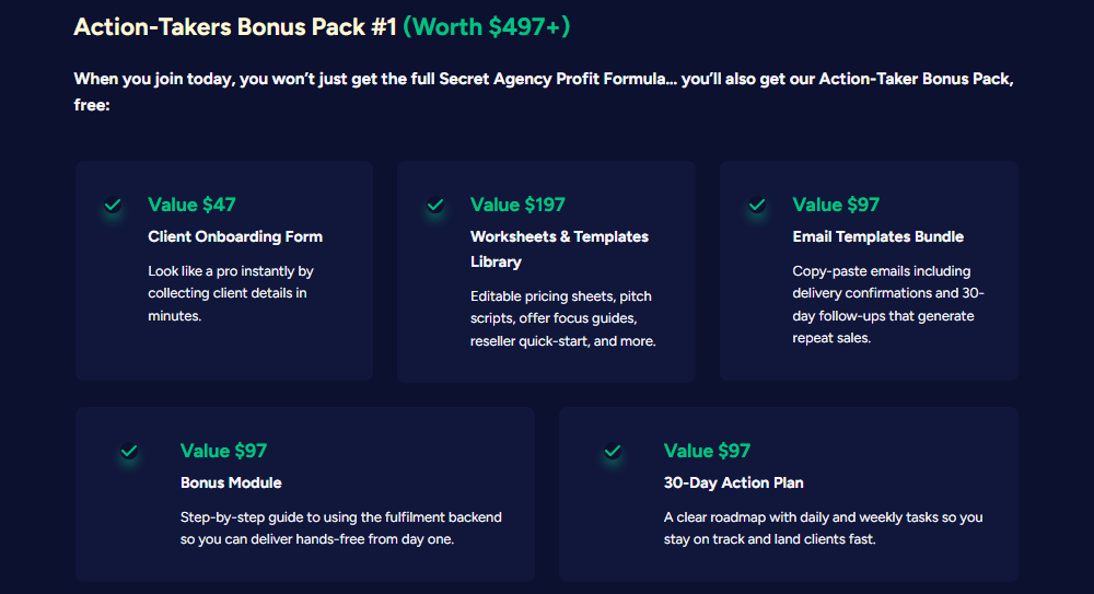 Secret Agency Profit Formula Review