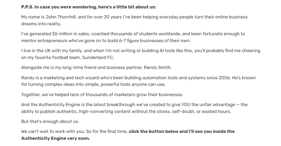 The Authenticity Engine Review