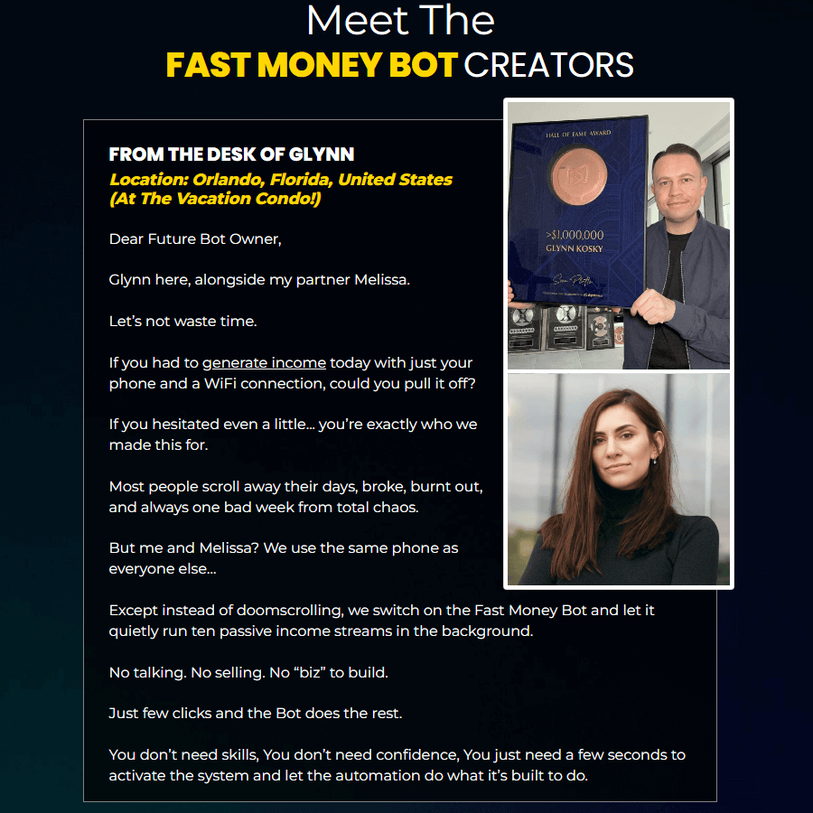 Fast Money Bot Review