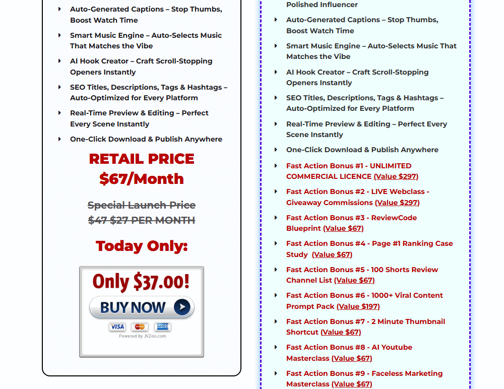 AI ReviewShorts Review