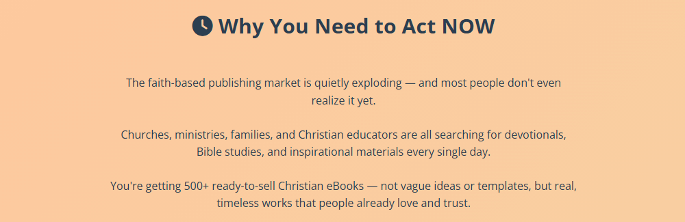 FaithVault 500 w/ Unrestricted PLR Review