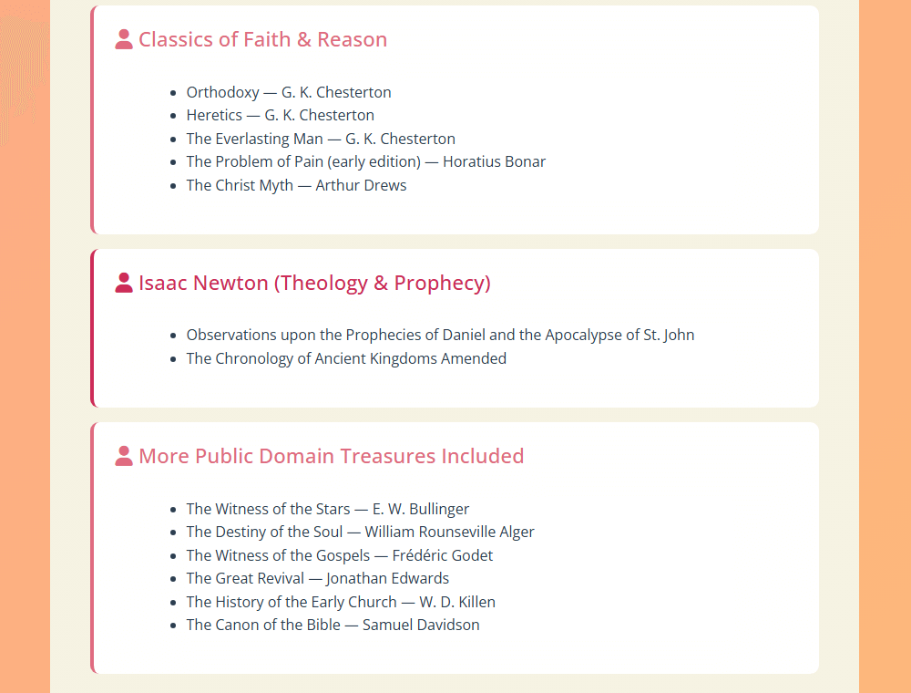 FaithVault 500 w/ Unrestricted PLR Review