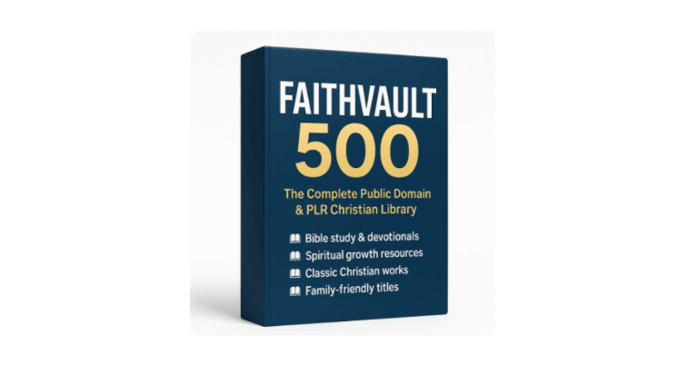 FaithVault 500 w/ Unrestricted PLR Review