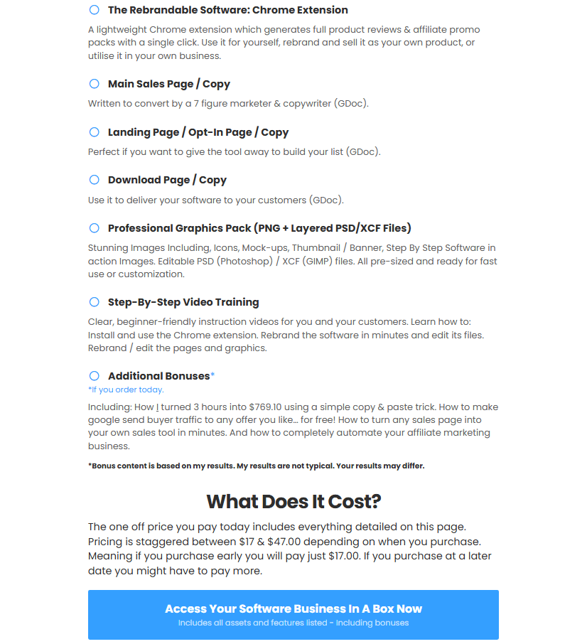 1C Review Builder Review