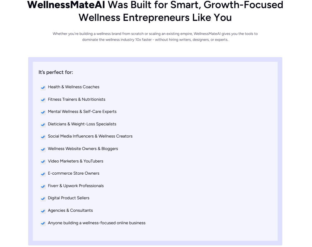 WellnessMateAI Review
